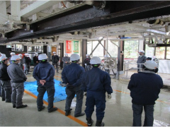 2021年2月 紅葉谷線での救助訓練